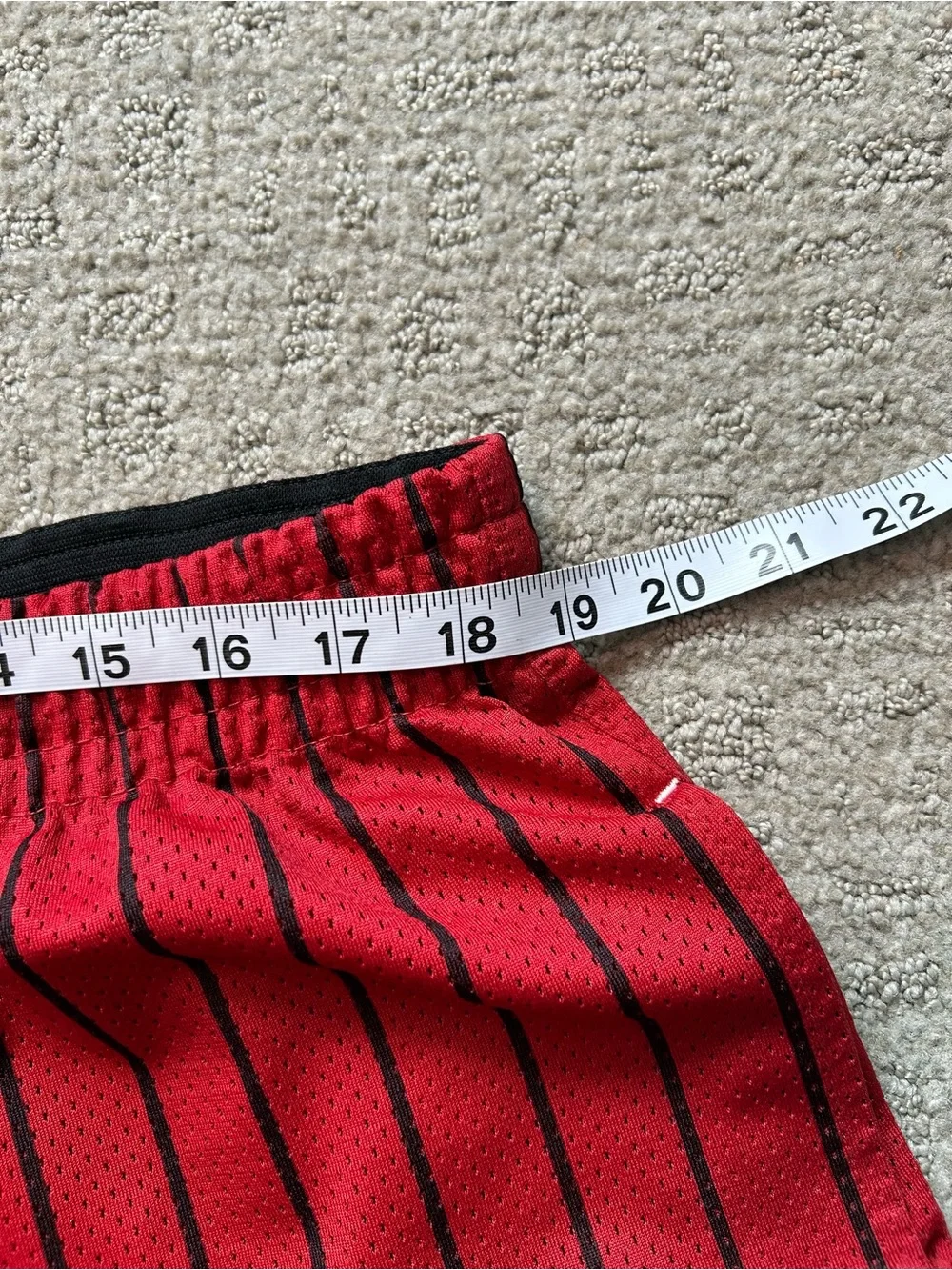 Vintage Nike Air Jordan Shorts Men Sz M Red Jumpman 20th Anniversary 1985-2005